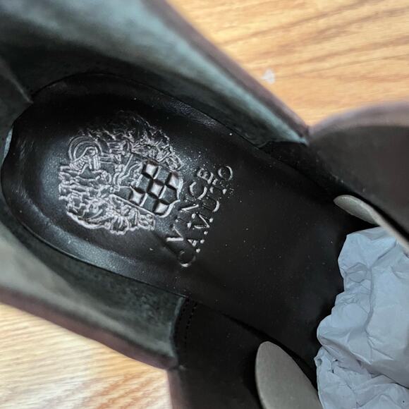 Vince Camuto Gigietta Suede Heeled Ankle Boots US 8 EU 38.5 Brown Western - Picture 10 of 10